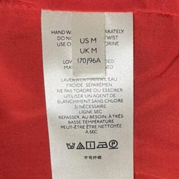 NWT Free People Date Night Mini Dress Strawberry Combo Red Floral Polka Dot Med - Picture 13 of 16